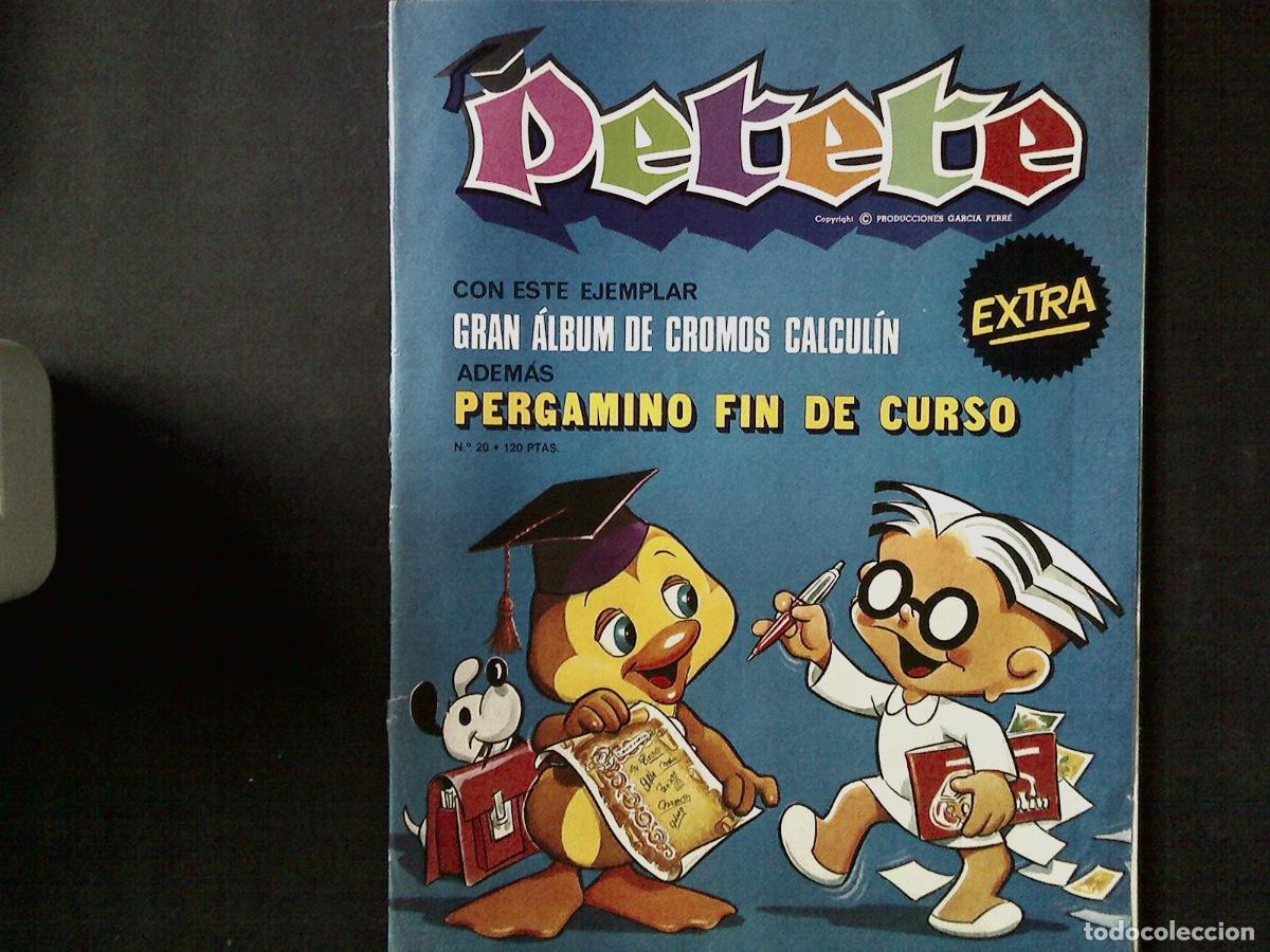 Coleccionismo de Revistas y Peri&oacute;dicos: Revista PETETE n&ordm; 20 LA REVISTA MAS COMPLETA Y UTIL PARA LOS CHICOS