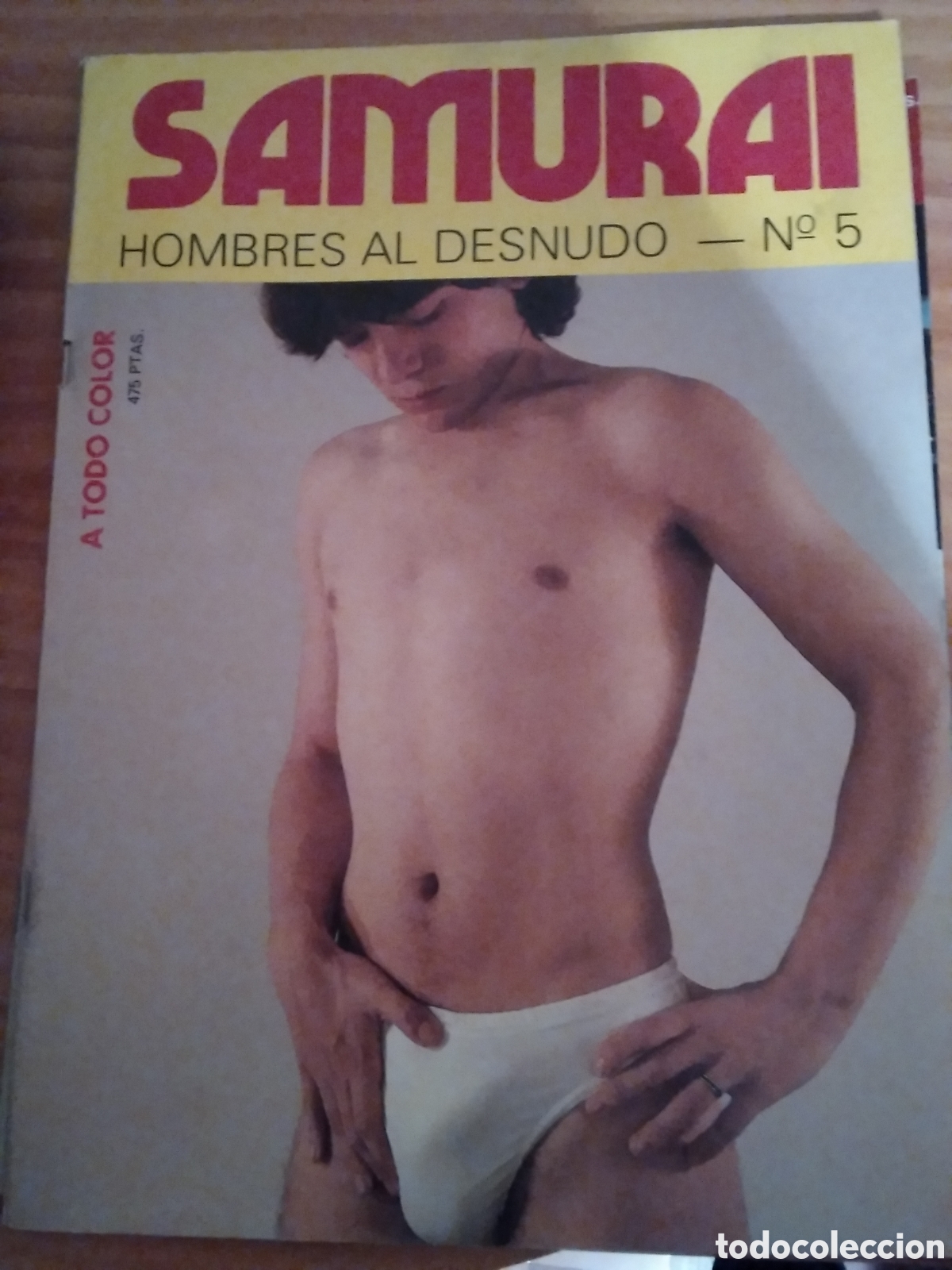 samurái hombres al desnudo revista española des - Compra venta en  todocoleccion