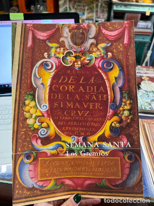 Coleccionismo de Revistas y Peri&oacute;dicos: REVISTA SEMANA SANTA DE SEVILLA - LOS GREMIOS - CAJA SAN FERNANDO