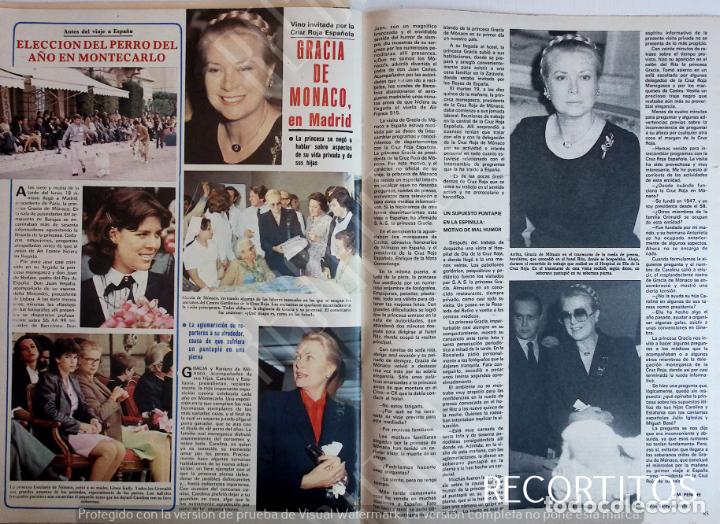 Coleccionismo de Revistas y Peri&oacute;dicos: GRACE KELLY CAROLINA ESTEFANIA DE MONACO