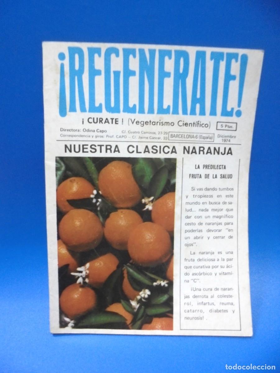 Collezionismo di Riviste e Giornali: &iexcl; GENERATE!. &iexcl; CURATE!. REVISTA. VEGETARISMO CIENTIFICO. DICIEMBRE 1974. PAGS: 48. LEER. VER FOTOS.