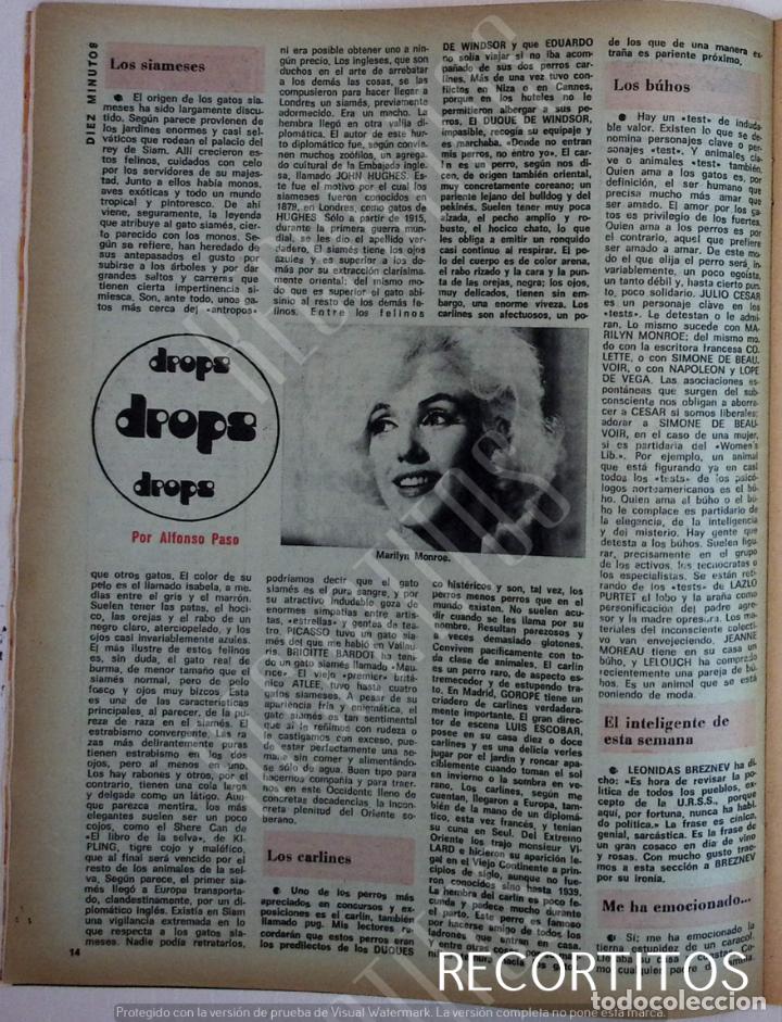 Coleccionismo de revistas y peri&oacute;dicos: MARILYN MONROE