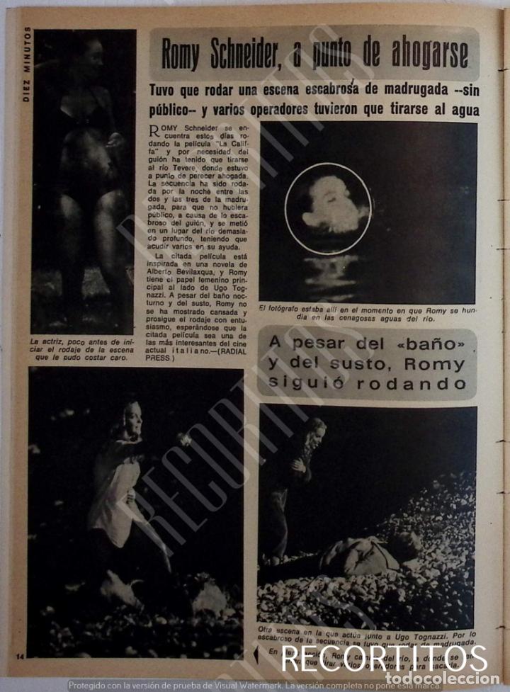 Coleccionismo de Revistas y Peri&oacute;dicos: romy schneider