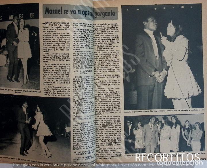 Collectionnisme de Revues et Journaux: MASSIEL MISS MADRID SIERRA JAIME MOREY JOSE LEGRA