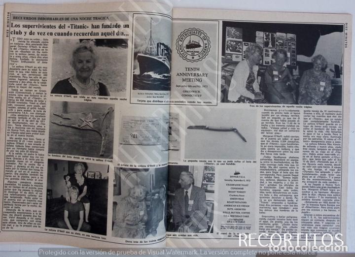 Coleccionismo de Revistas y Peri&oacute;dicos: SUPER VIVIENTES DEL TITANIC