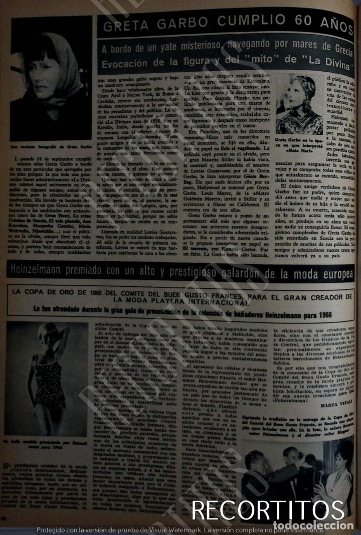 Coleccionismo de Revistas y Peri&oacute;dicos: GRETA GARBO LENCERIA.