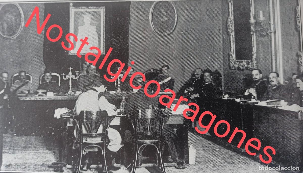 Coleccionismo de revistas y peri&oacute;dicos: J&aacute;tiva Valencia Consejo guerra acontecimientos Cullera foto revista principio siglo XX 191K