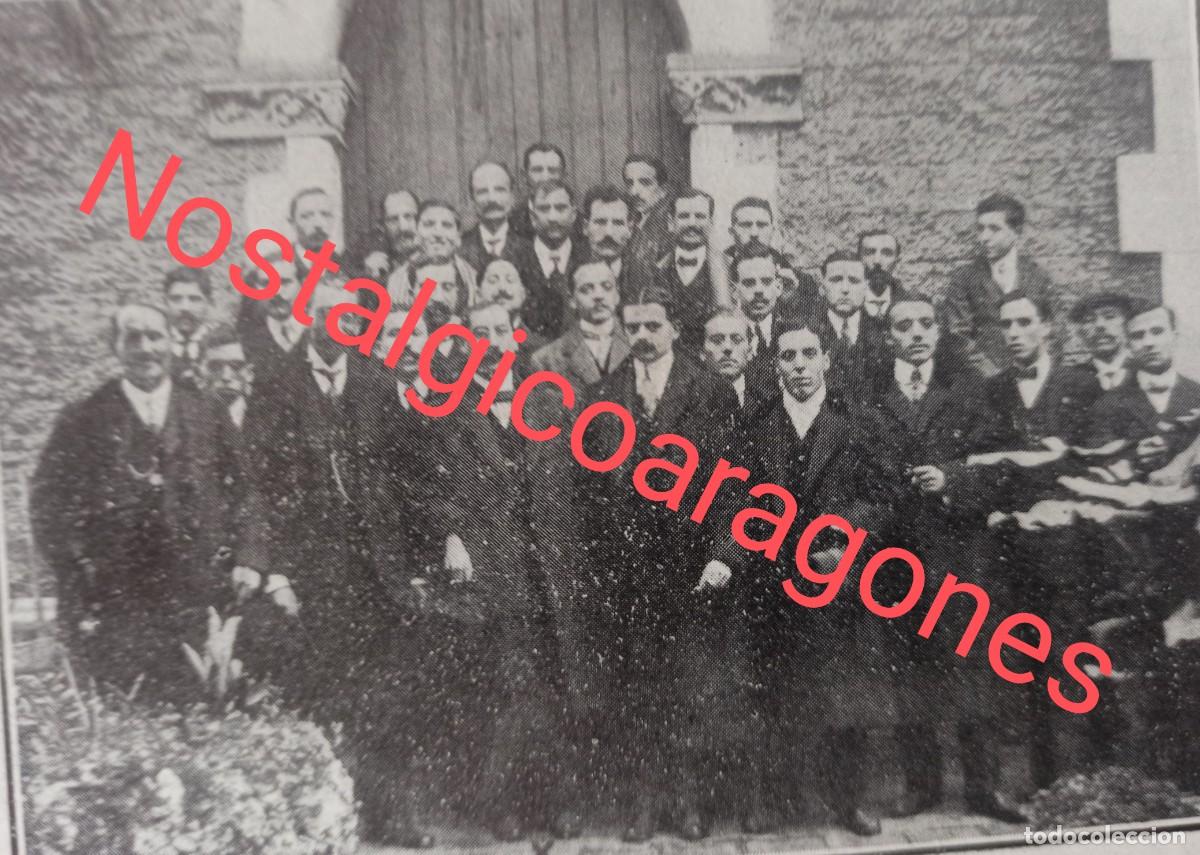 Coleccionismo de revistas y peri&oacute;dicos: Coral Academia Cat&oacute;lica Sabadell Sr Casademont foto revista principio siglo XX 191K