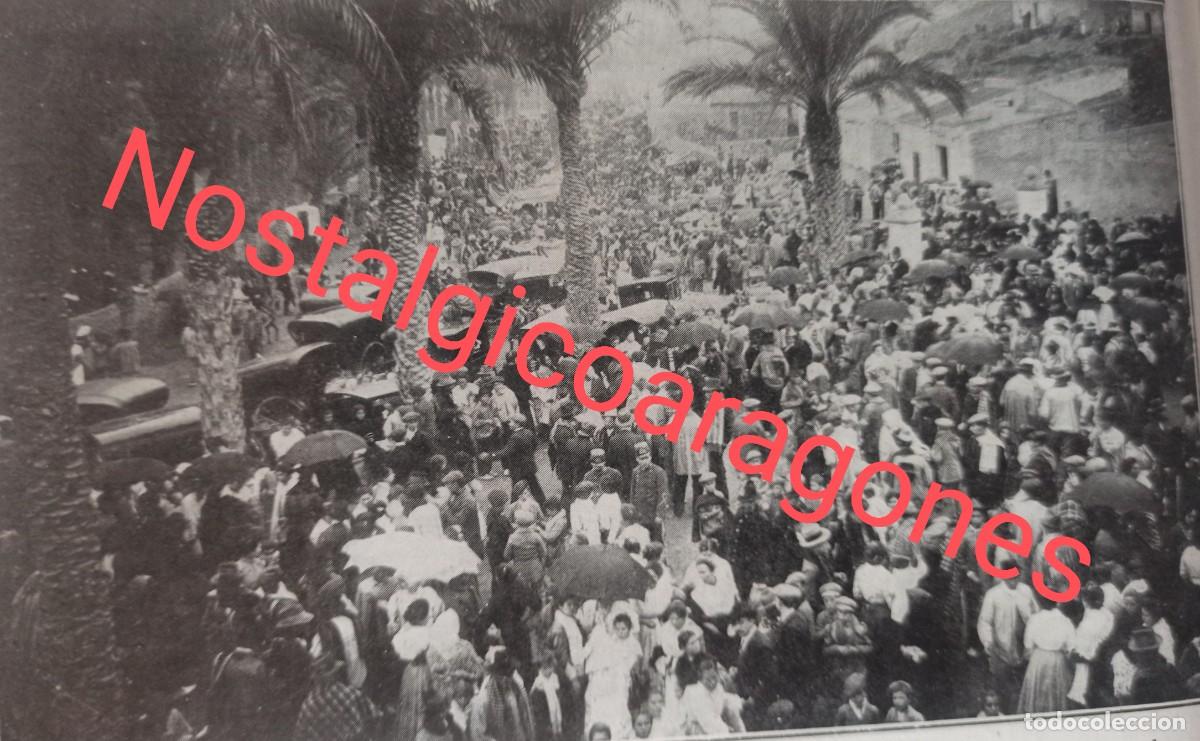 Coleccionismo de revistas y peri&oacute;dicos: Orihuela Alicante Fiesta ermita S Antonio Abad rifa cerdo foto revista principio siglo XX 191K