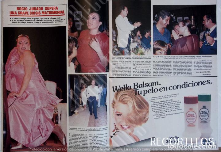 Coleccionismo de Revistas y Peri&oacute;dicos: ROCIO JURADO FRANCIS FRANCO DUQUE DE ALBA