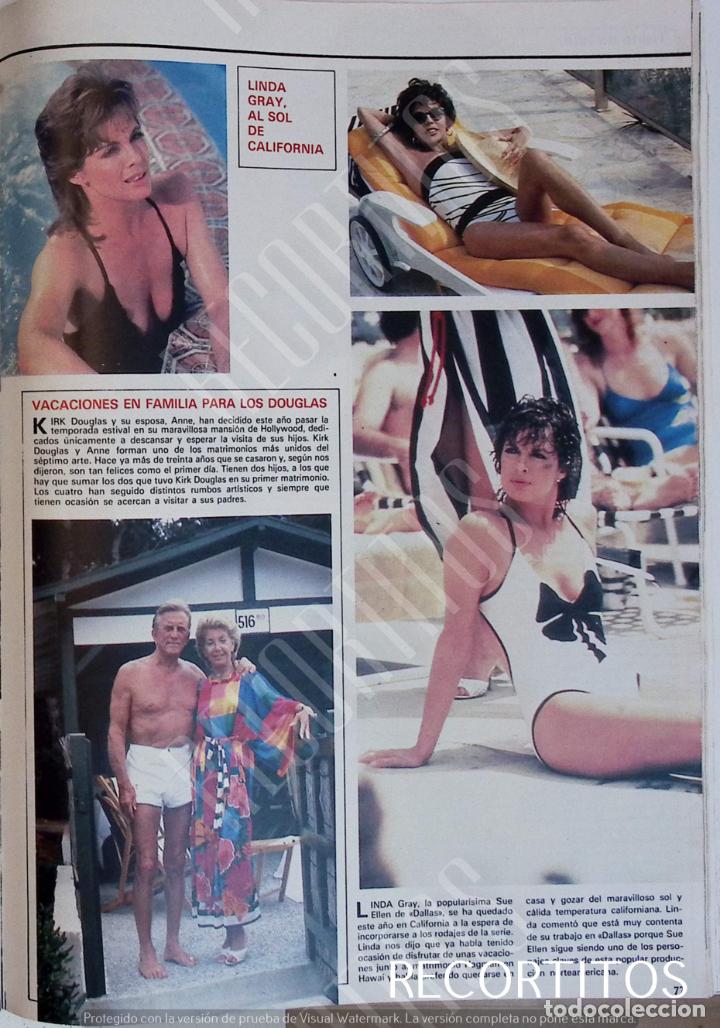 Coleccionismo de revistas y peri&oacute;dicos: LINDA GRAY DALLAS SUE ELLEN KIRK DOUGLAS JOAN COLLINS