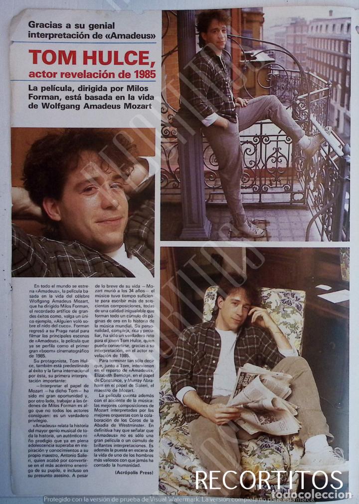Coleccionismo de Revistas y Peri&oacute;dicos: TOM HULCE AMADEUS MOZART