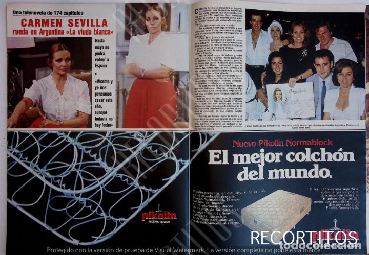 Coleccionismo de Revistas y Peri&oacute;dicos: CARMEN SEVILLA LA VIUDA BLANCA
