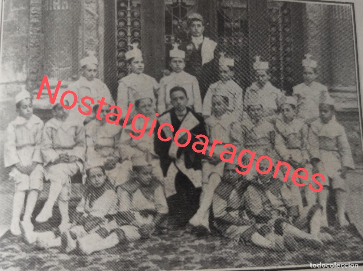 Collection Magazines and Newspapers: Tortosa estudiantes, Luis Gonzaga funcion carnaval foto revista principio siglo XX 191K