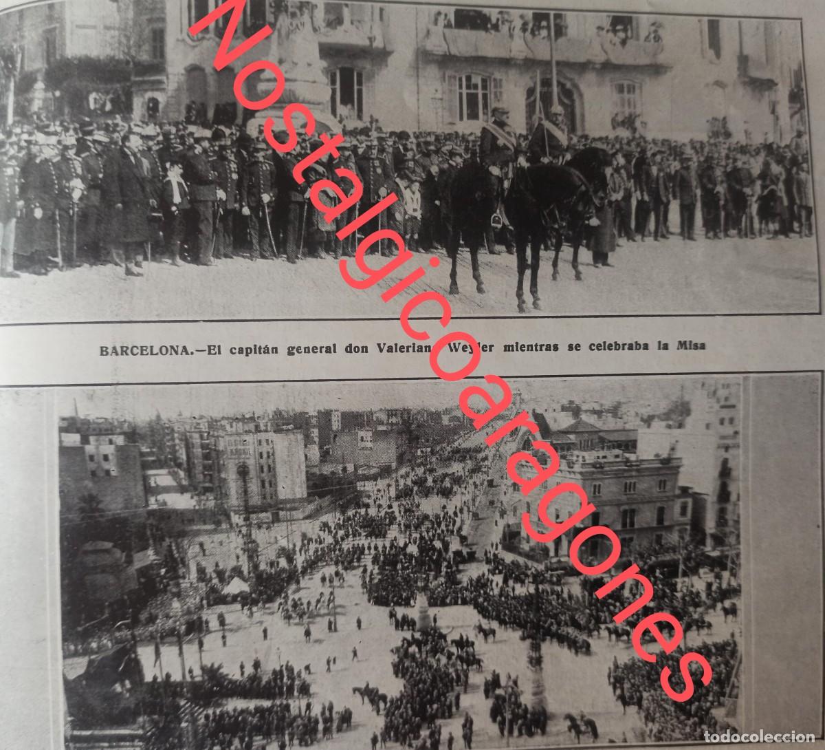 Collezionismo di Riviste e Giornali: Jura bandera Madrid Barcelona Paseo Gracia Gran Via Diagonal foto revista prin siglo XX 191K