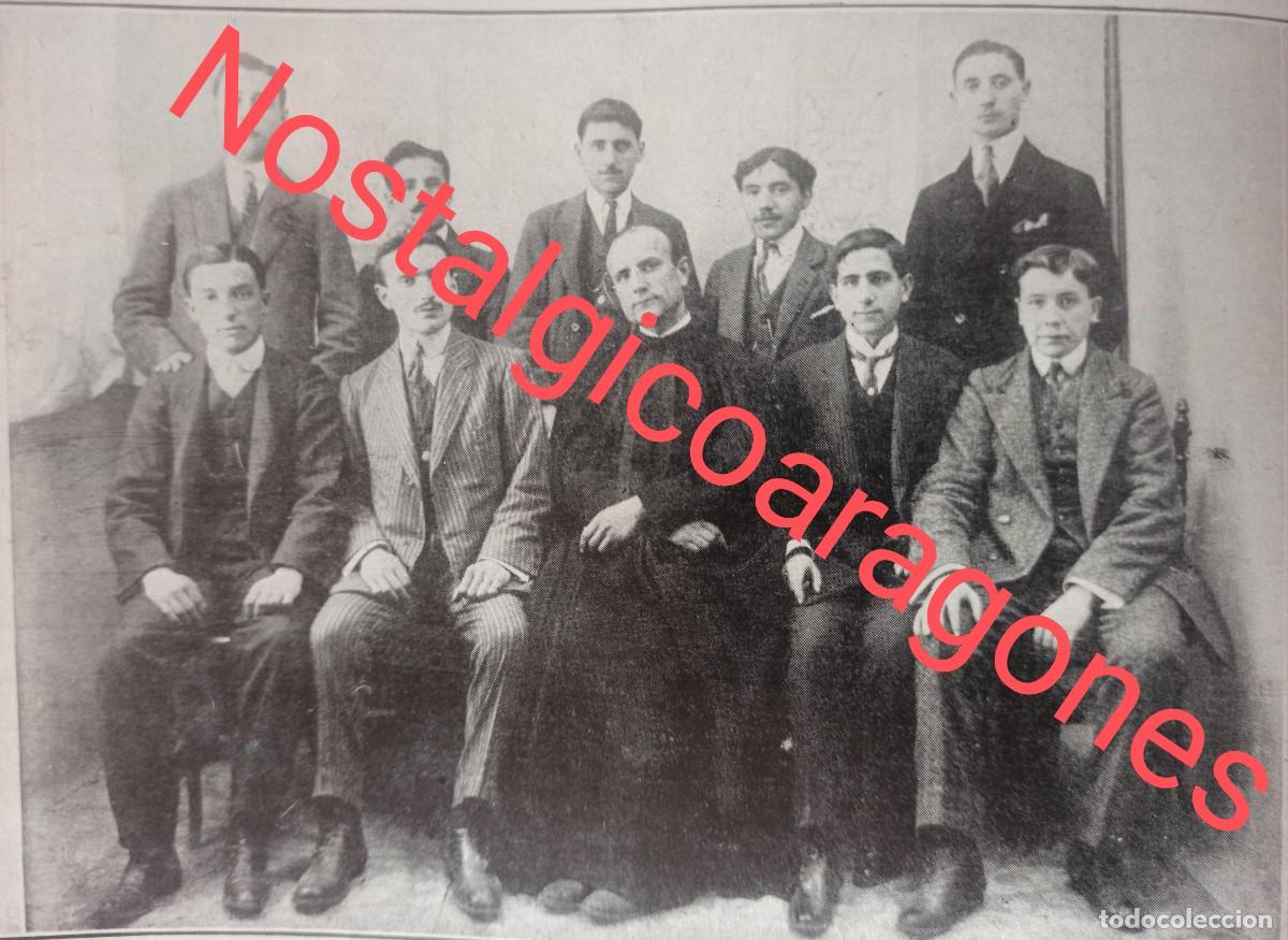 Collezionismo di Riviste e Giornali: Alca&ntilde;iz Teruel Liga contra la blasfemia foto revista prin siglo XX 191K