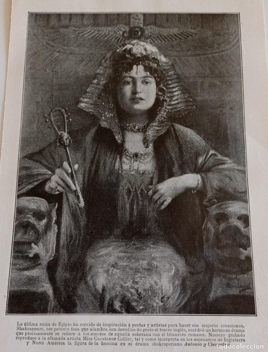 Coleccionismo de Revistas y Peri&oacute;dicos: AMORES DE CLEOPATRA-REINA DE EGIPTO .
