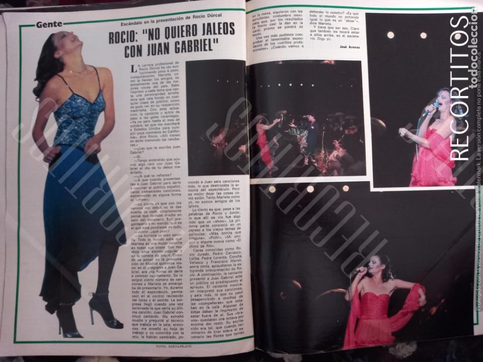 Coleccionismo de Revistas y Peri&oacute;dicos: ROCIO DURCAL