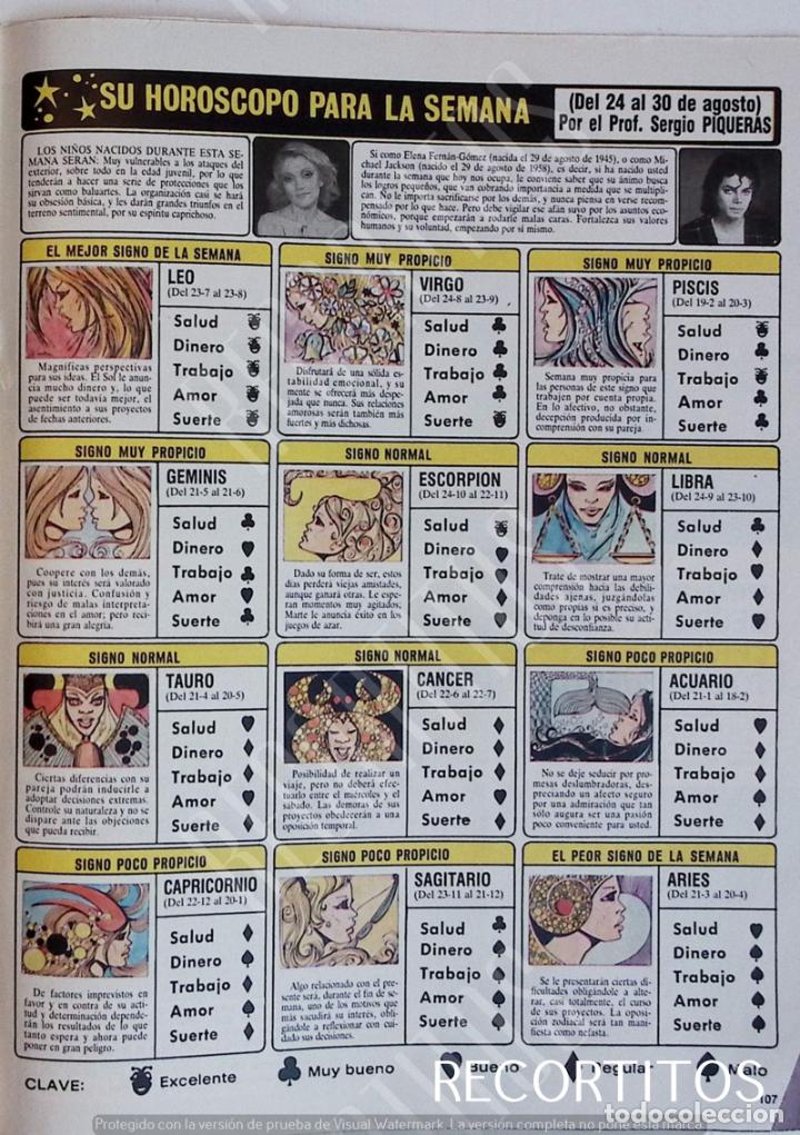 Coleccionismo de Revistas y Peri&oacute;dicos: ELENA FERNAN GOMEZ MICHAEL JACKSON