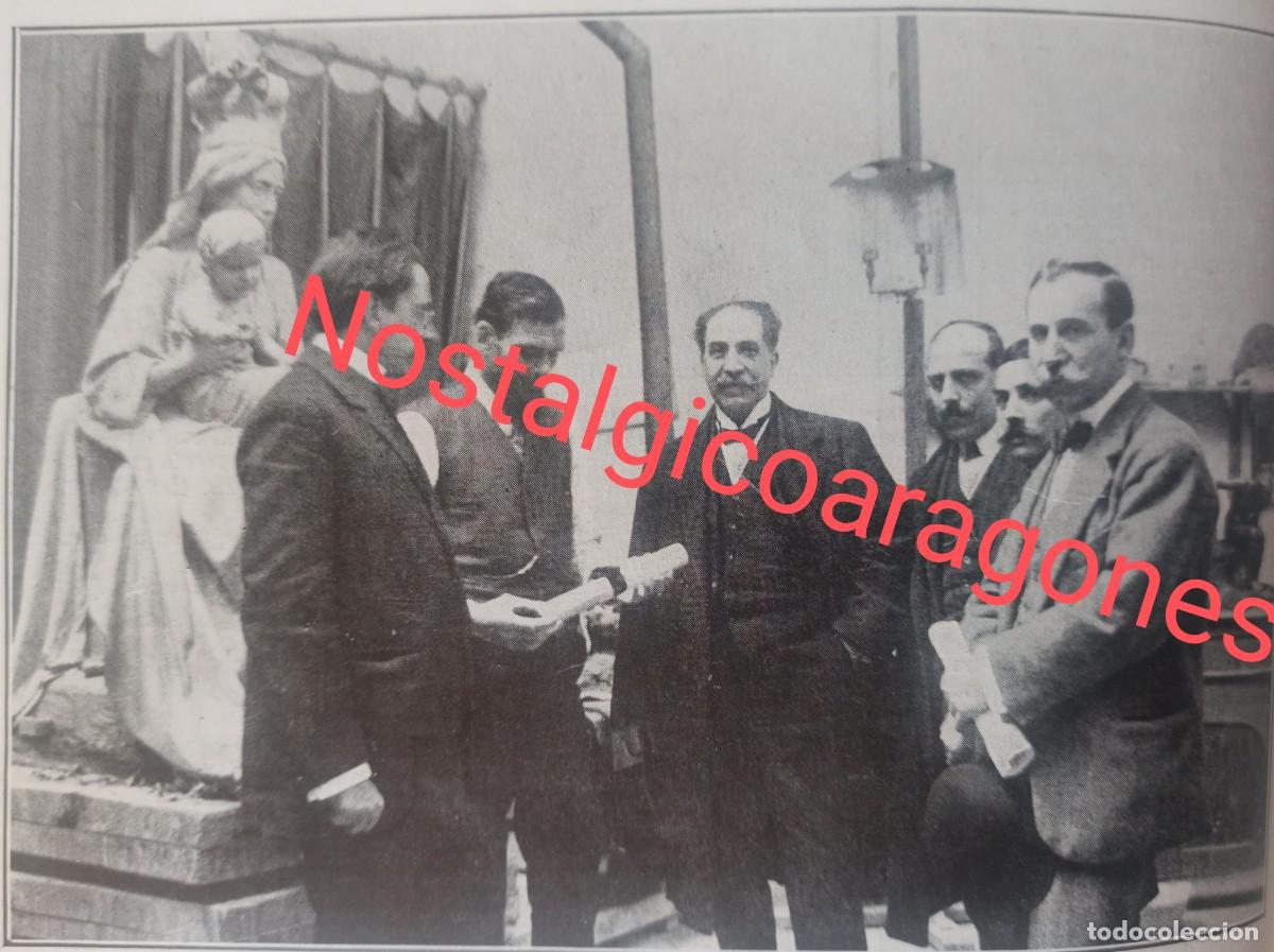Collezionismo di Riviste e Giornali: Barcelona escultor catalan Llimona y miembros Orfeo Catal&aacute; foto revista princ siglo XX 191K