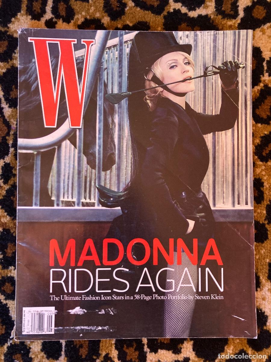 Coleccionismo de Revistas y Peri&oacute;dicos: Madonna Revista W (USA) Junio 2006