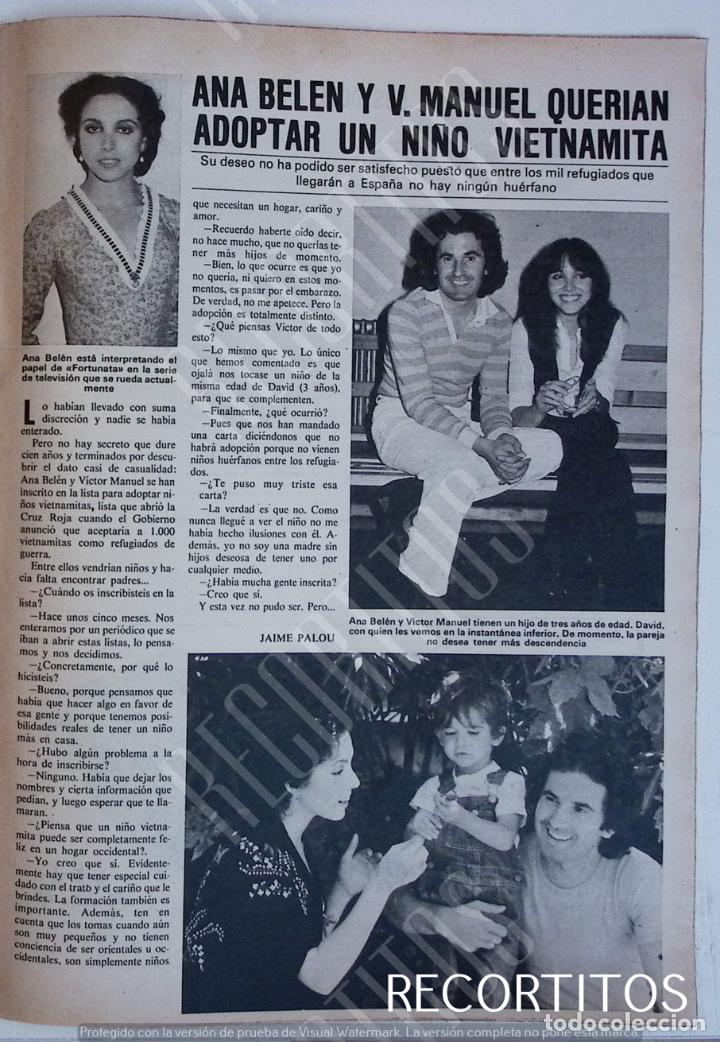 Coleccionismo de Revistas y Peri&oacute;dicos: ANA BELEN VICTOR MANUEL