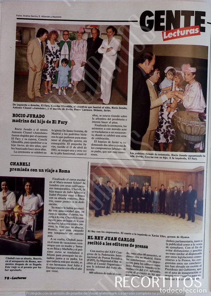 Coleccionismo de Revistas y Peri&oacute;dicos: ROCIO JURADO CHABELI IGLESIAS