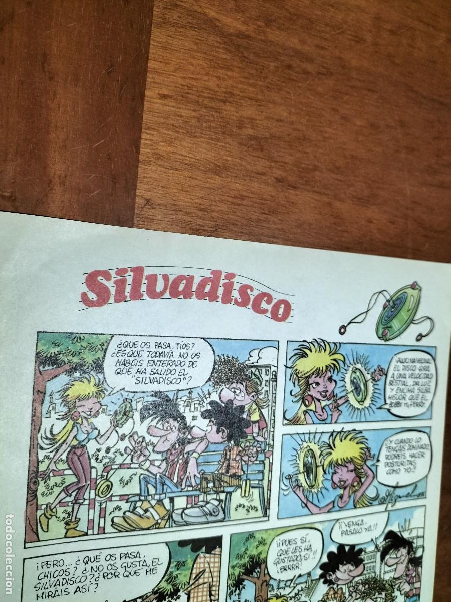 Collection Magazines and Newspapers: SILVADISCO. COMIC PROMO DE ESTE JUGUETE. EXTRA&Iacute;DO DE REVISTA. BUEN ESTADO. DIFICIL