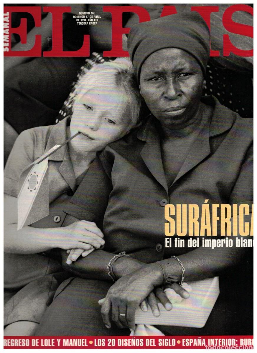 Collezionismo di Riviste e Giornali: EPS 1994 SUR&Aacute;FRICA. LOLE Y MANUEL. BURGOS. COMPA&Ntilde;&Iacute;A EL&Eacute;CTRICA DHARMA. TOM&Aacute;S GUTI&Eacute;RREZ ALEA. PETER G