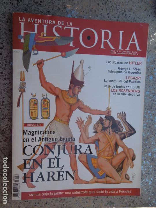 Collection Magazines and Newspapers: LA AVENTURA DE LA HISTORIA N&ordm; 57-.07- 2003- LOS SICARIOS DE HITLER - MAGNICIDIOS EN EGIPTO