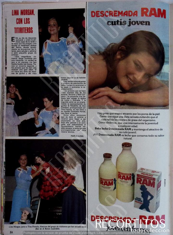 Coleccionismo de Revistas y Peri&oacute;dicos: LECHE RAM LINA MORGAN PACO PORRAS TITIRITERO TINA FRANCIS FRANCISCO PORRAS