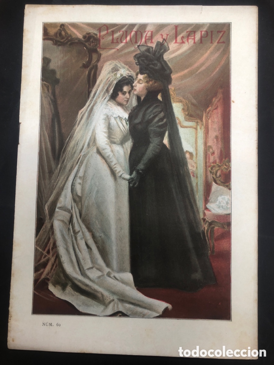 Collezionismo di Riviste e Giornali: REVISTA MODERNISTA PLUMA Y LAPIZ N&ordm; 60 CARTEL CHAMPAGNE MERCIER