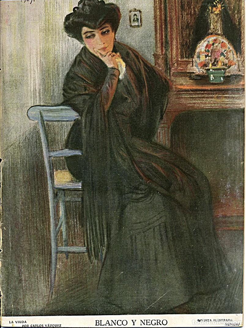 Colecionismo de Revistas e Jornais: Revista Blanco y Negro. Madrid 6 de noviembre de 1909. N&uacute;mero 966
