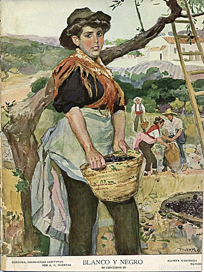 Colecionismo de Revistas e Jornais: Revista Blanco y Negro. Madrid 11 de diciembre de 1909. N&uacute;mero 971