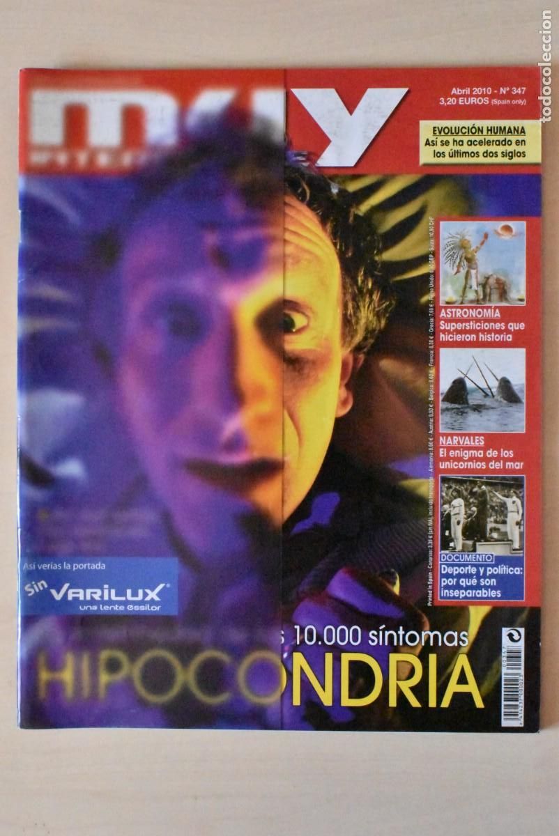 Coleccionismo de Revistas y Peri&oacute;dicos: Revista Muy Interesante. N.&ordm; 347. Hipocondr&iacute;a