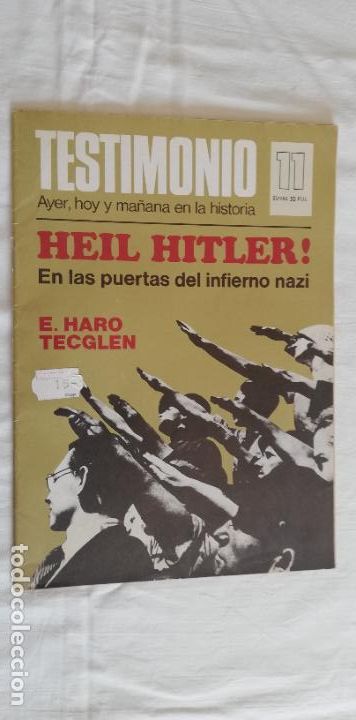 Coleccionismo de revistas y peri&oacute;dicos: ANTIGUA REVISTA / OLD MAGAZINE: TESTIMONIO N&ordm;11. 5 de abril de 1976