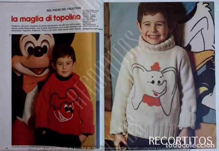 Sammeln von Zeitschriften und Zeitungen: MODA INFANTIL DISNEY 80