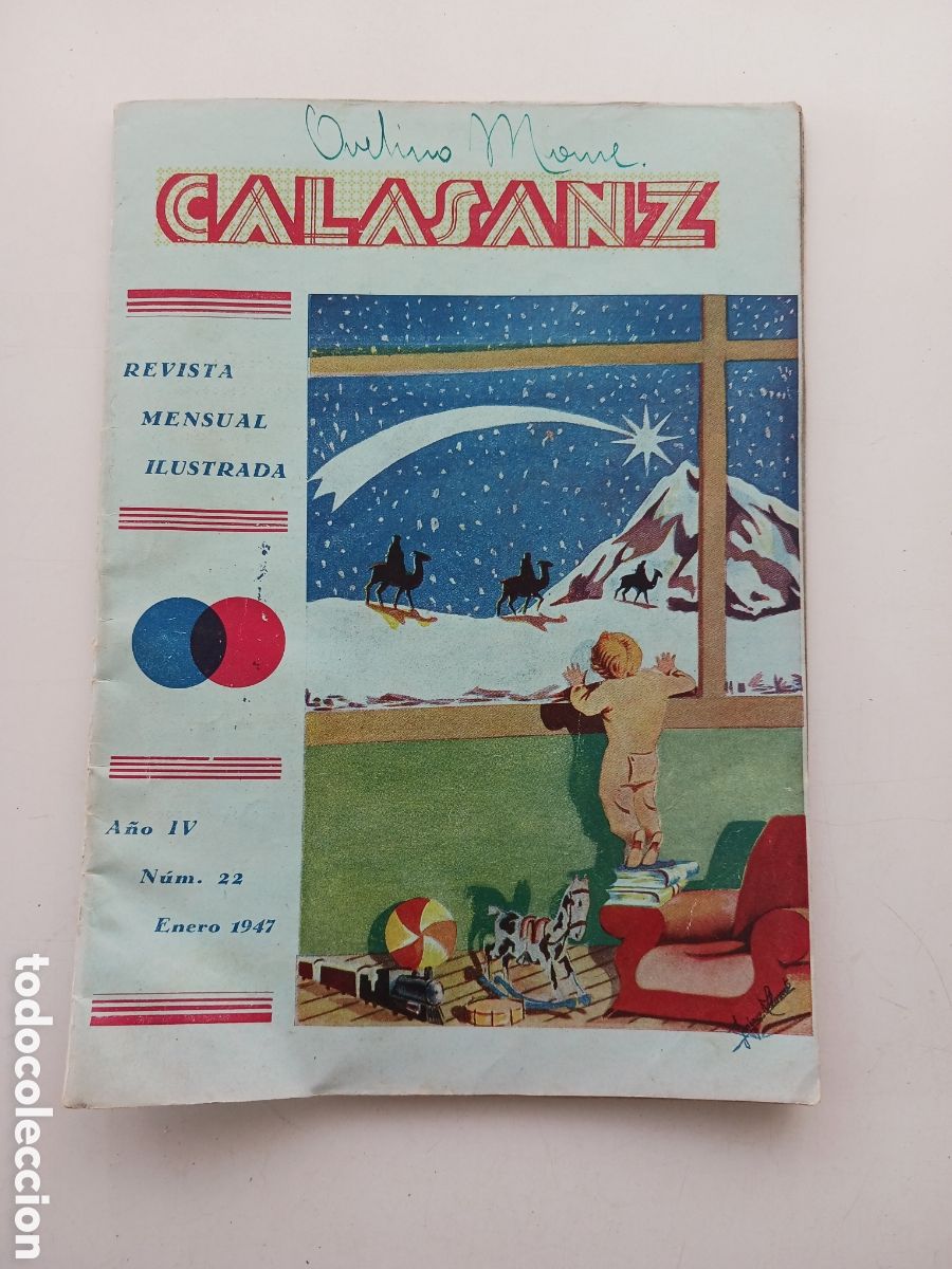 Sammeln von Zeitschriften und Zeitungen: Calasanz revista mensual ilustrada enero 1947
