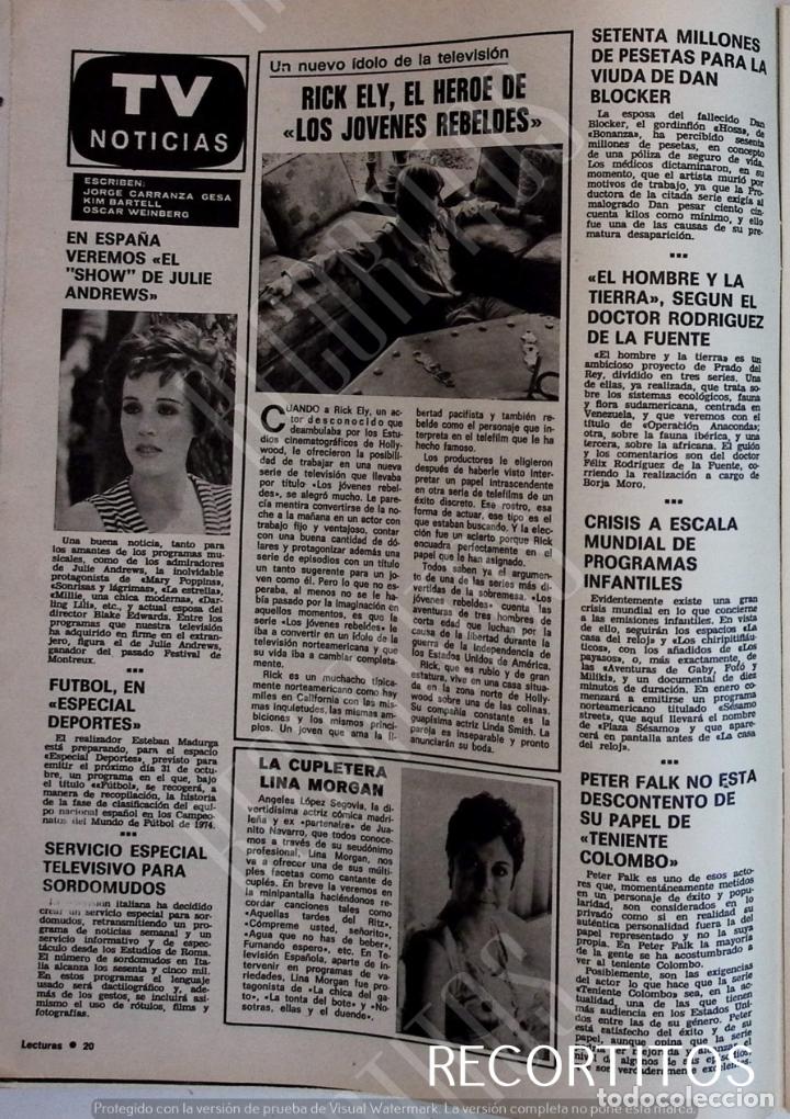 Coleccionismo de Revistas y Peri&oacute;dicos: JULIE ANDREWS LINA MORGAN RICK ELY