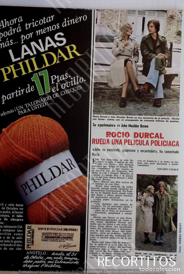 Coleccionismo de Revistas y Peri&oacute;dicos: ROCIO DURCAL JOHN MOULDER BROWN