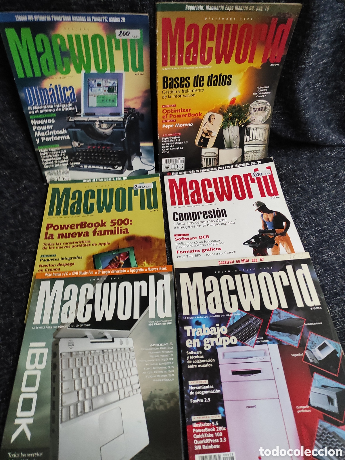 Macworld - Lote De 6 Ejemplares (mac World) Rev - Compra Venta En ...