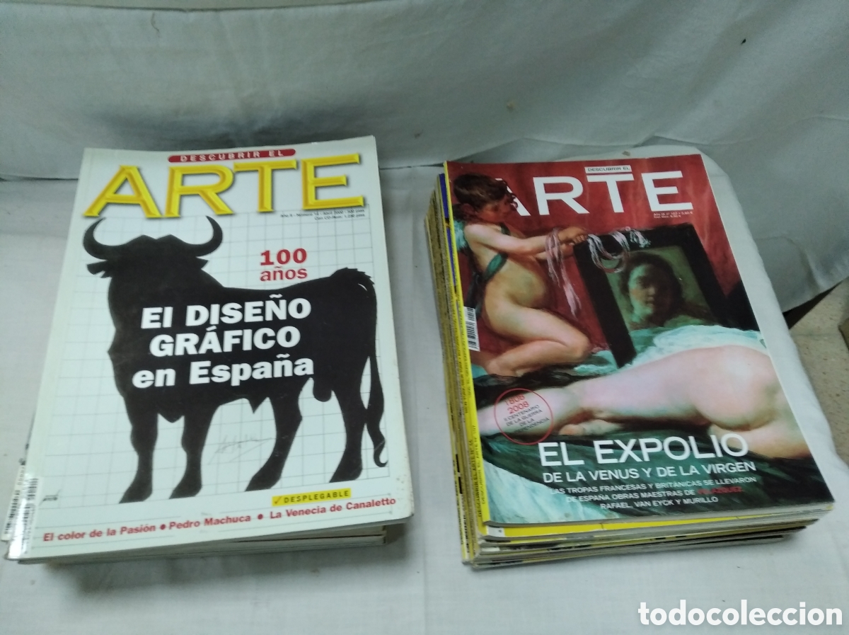 Coleccionismo de Revistas y Peri&oacute;dicos: Revista Descubrir el Arte. Lote de 24 Ejemplares. KKB