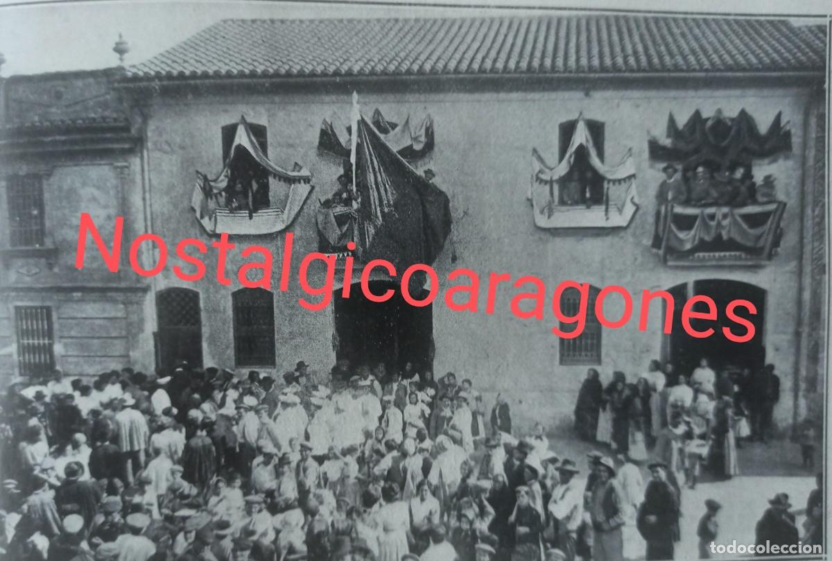 Coleccionismo de revistas y peri&oacute;dicos: Castellar Valencia inaugu nuevo Centro Agr&iacute;cola detalle personas foto revista princ siglo XX 191K