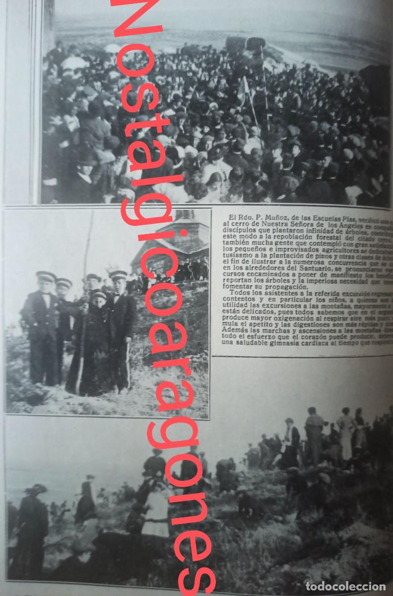 Sammeln von Zeitschriften und Zeitungen: Madrid Getafe repoblaci&oacute;n forestal cerro de los &Aacute;ngeles foto revista princ siglo XX 191K