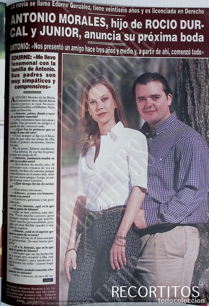 Coleccionismo de Revistas y Peri&oacute;dicos: ANTONIO MORALES HIJO DE ROCIO DURCAL