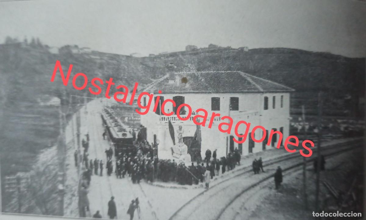 Collezionismo di Riviste e Giornali: Estaci&oacute;n tren Loyola descubrimiento estatua Sr Allende foto revista princ siglo XX 191K