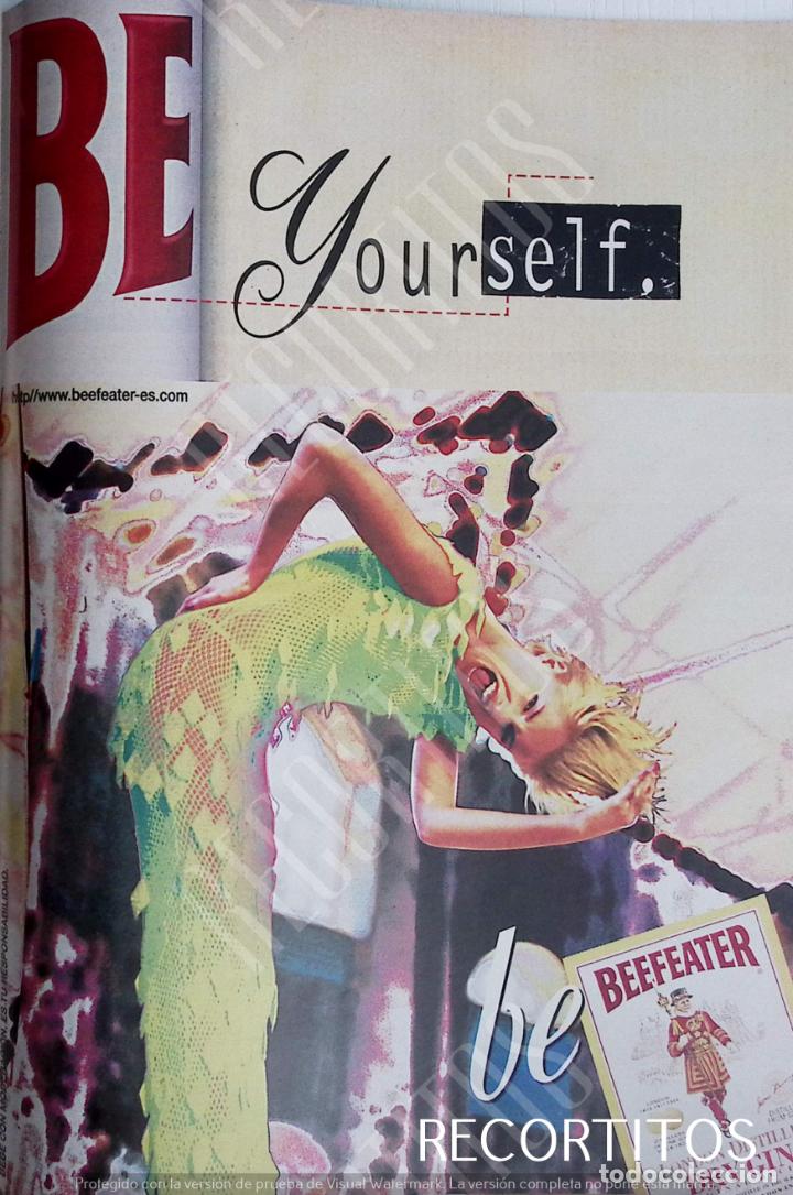 Coleccionismo de revistas y peri&oacute;dicos: BEEFEATER GIN GINEBRA ANUNCIO PUBLICIDAD