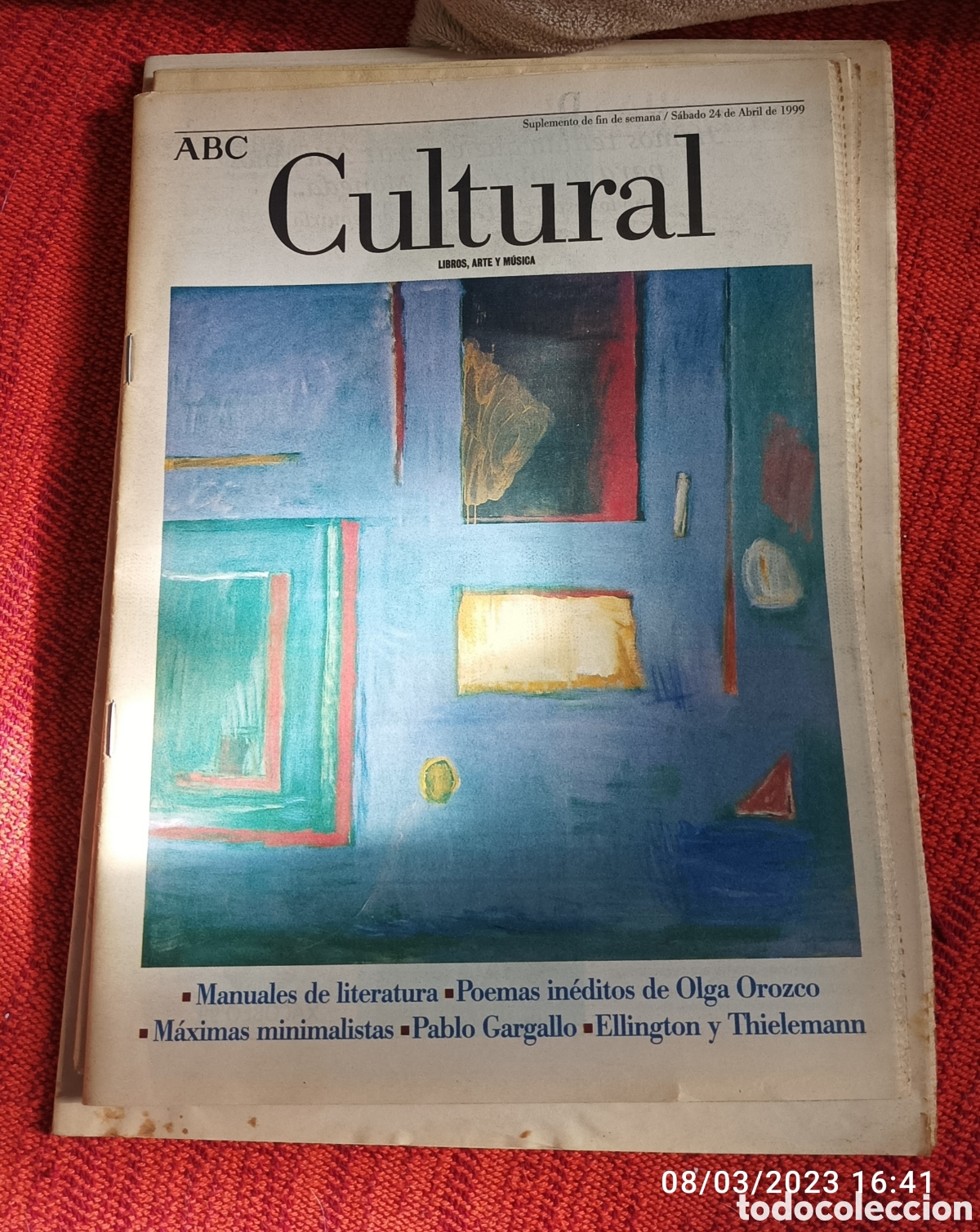 Coleccionismo de revistas y peri&oacute;dicos: ABC Cultural - Foto 5