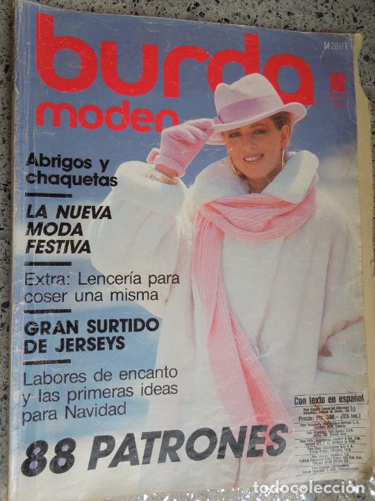 Magazine De Couture Burda Moden - Numéro Spécial "Osez Les Coordonnés" & Carnaval - Année 1985 - État Occasion