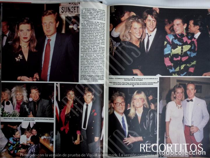 Sammeln von Zeitschriften und Zeitungen: CATHERINE OXEMBERG MORGAN FAIRCHILD LINDA CARTER MISS AMERICA CAROLINA DE MONACO ESTEFANIA